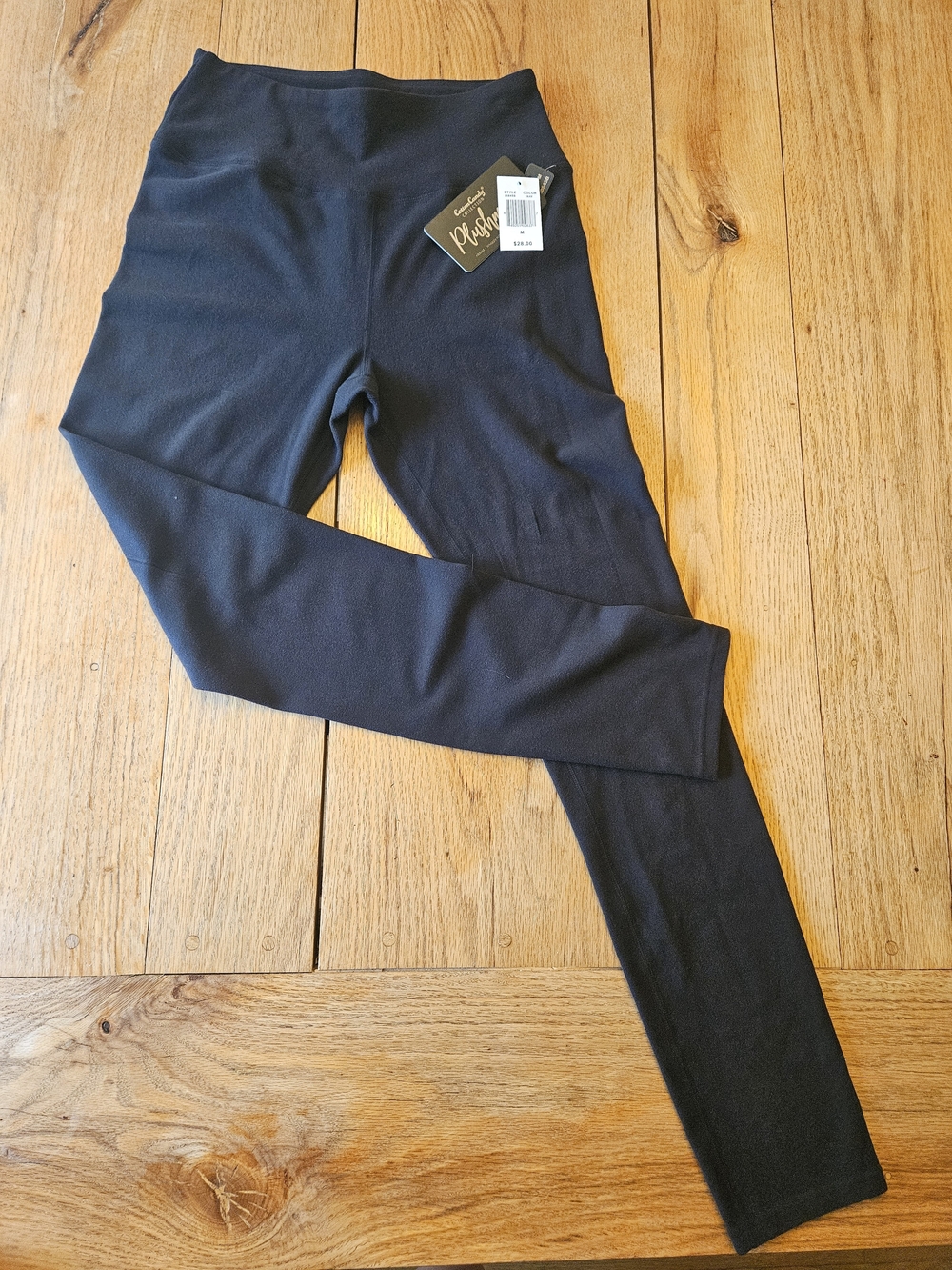 NWT Cotton Candy Black Leggings